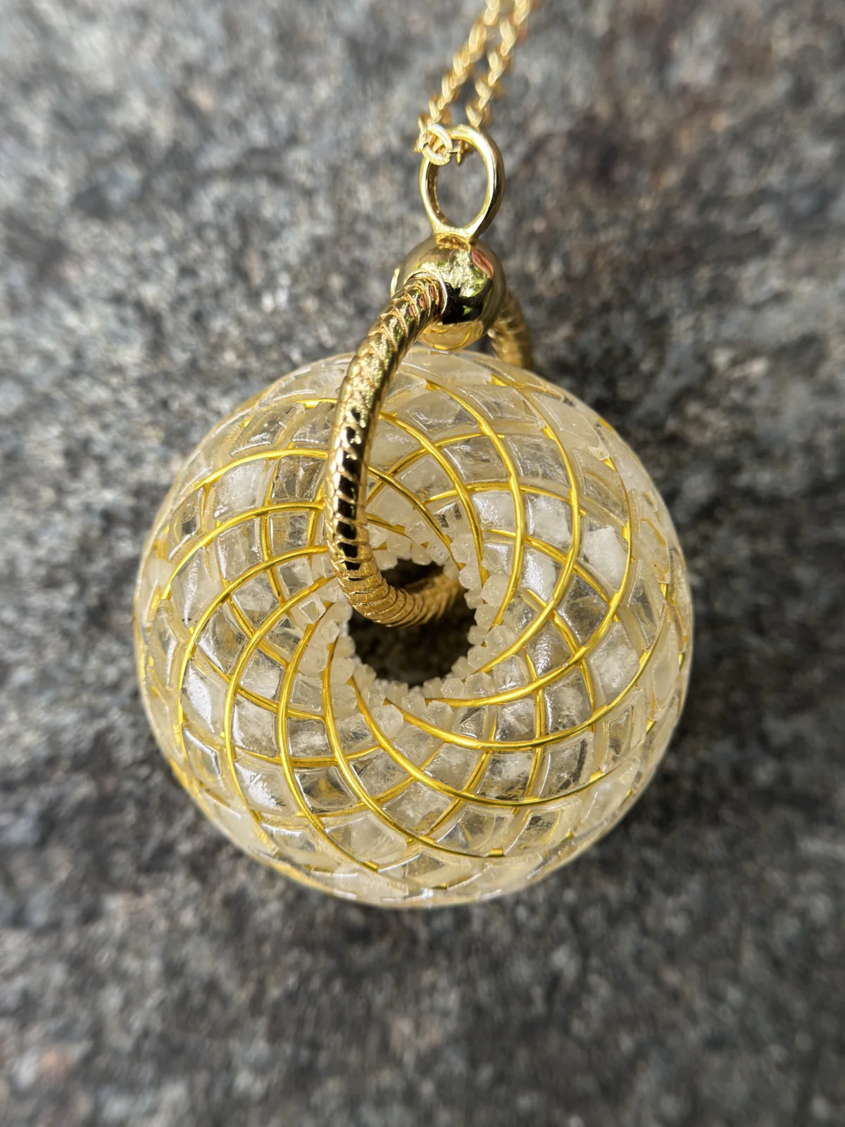 จี้ Torus · Libyan Gold Meteorite · ภาพ 1
