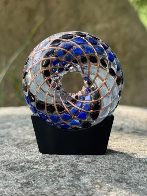 Rodin Coil · Aquamarine · 6 cm · ภาพ 1