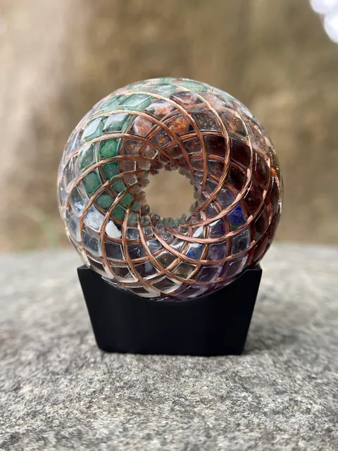 Rodin Coil · Seven Chakras · 6 cm · ภาพ 1