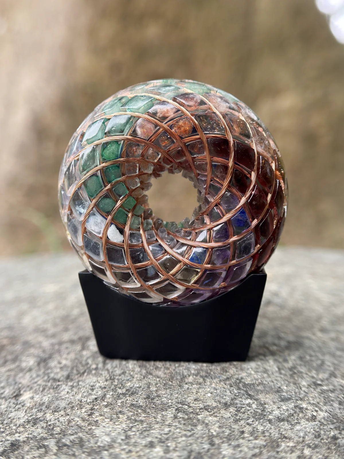Rodin Coil · Seven Chakras · 6 cm · ภาพ 1